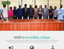 Tablet Screenshot of naee.org.ng